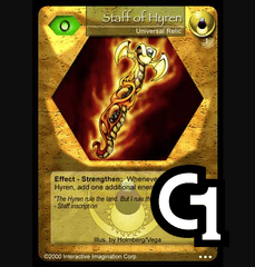 Staff of Hyrens - Foil